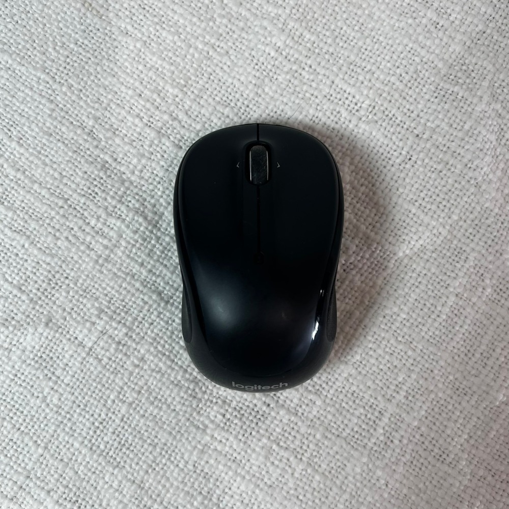 Logitech M325 Wireless Mouse USB Battery Black Tech‎ Portable